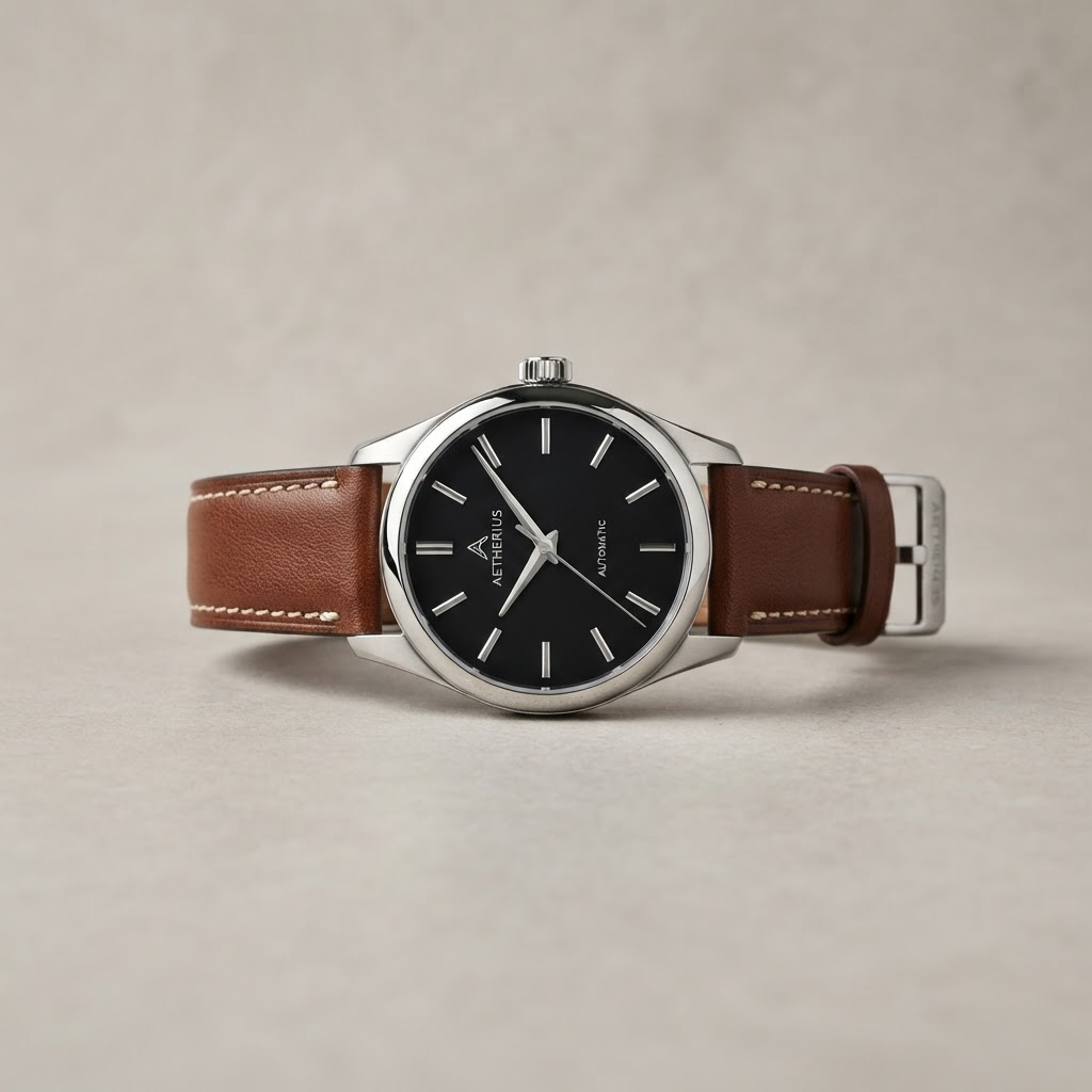 Reloj Minimalista Cuero